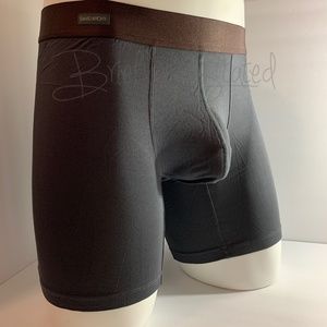 David Archy Bamboo Boxer Briefs - Grey (M)